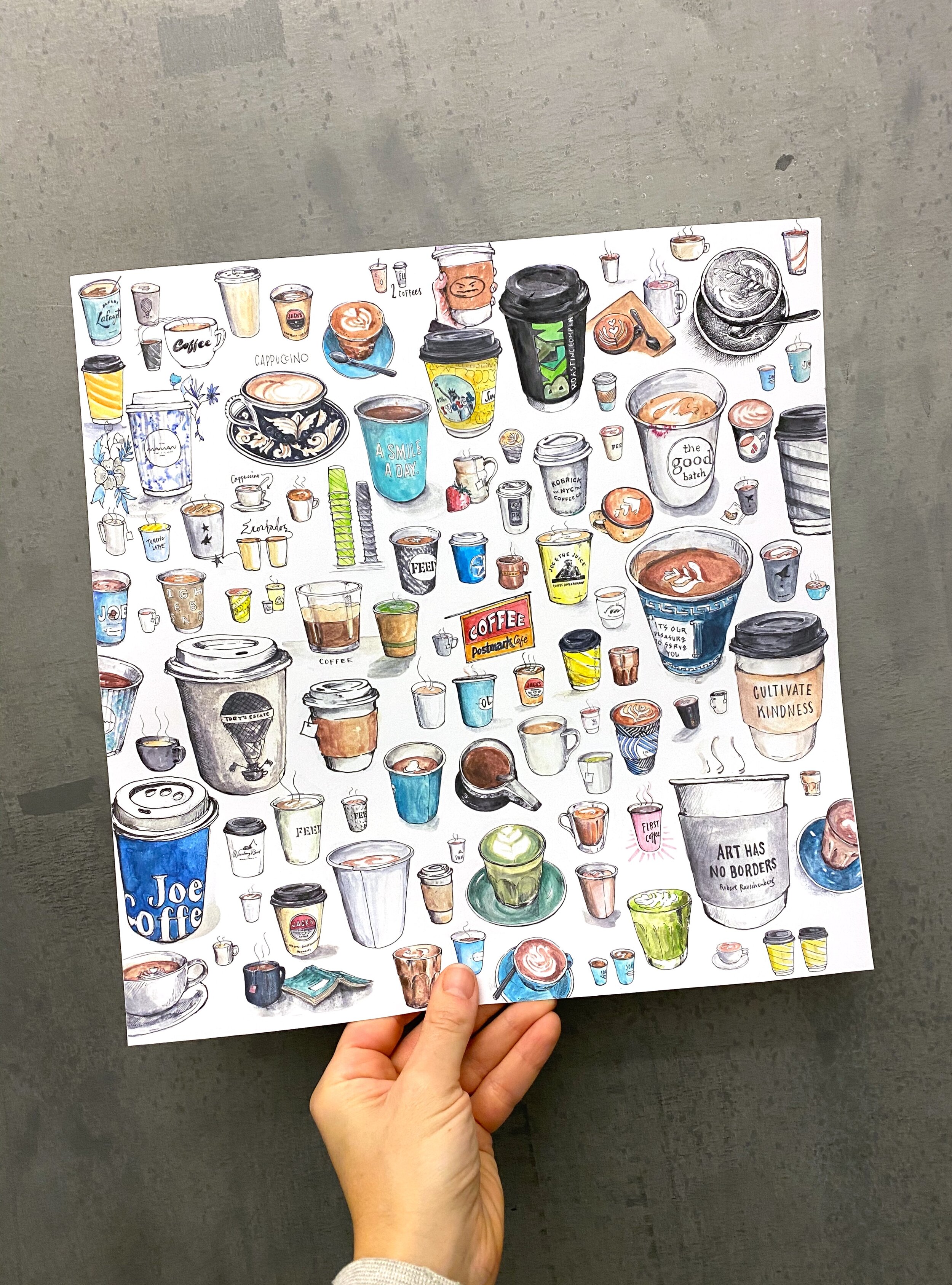 Coffee Collection Print