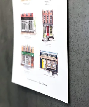 NYC and Brooklyn Storefronts Print — SDB