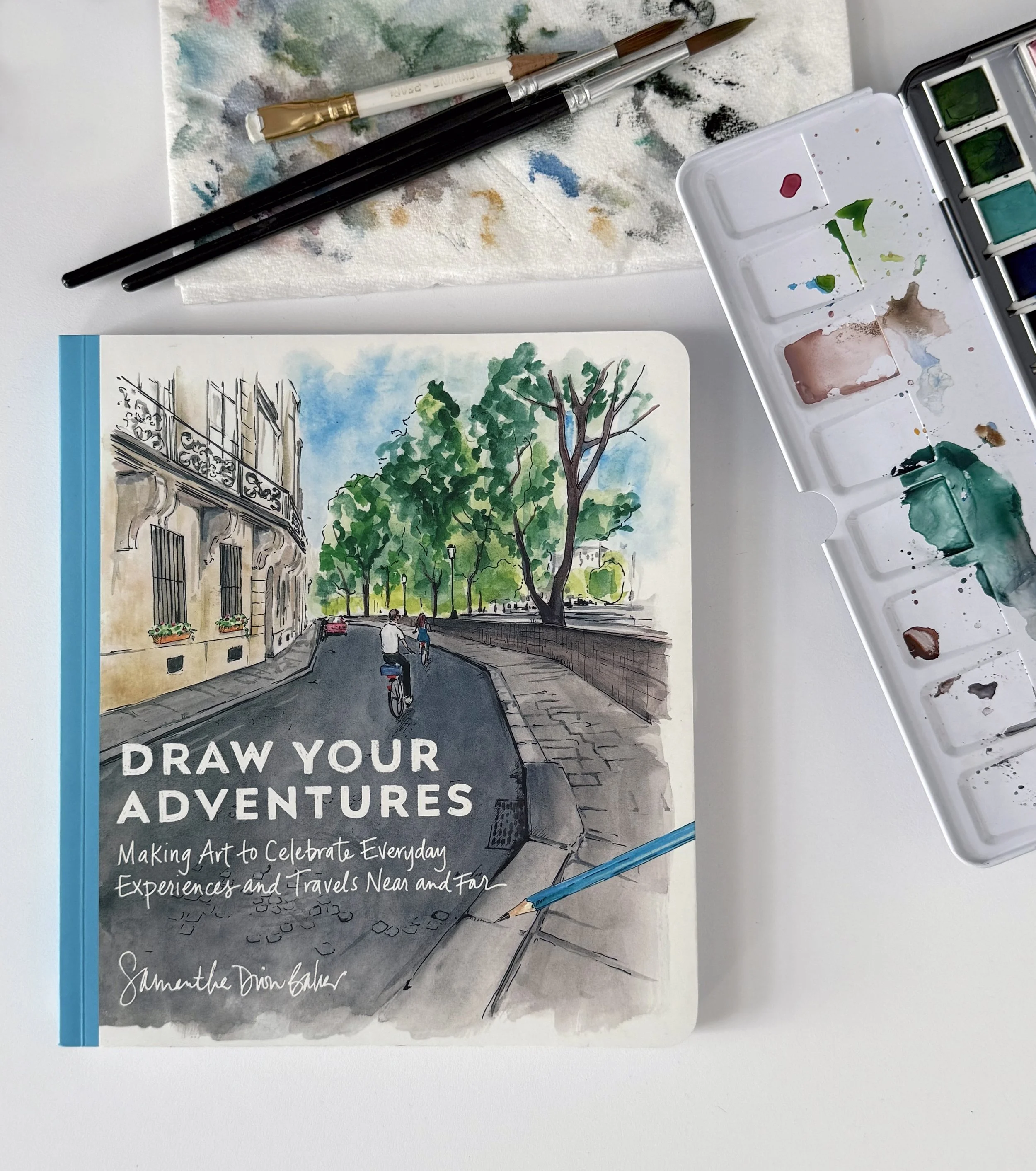 Signed copy of Draw Your Adventures