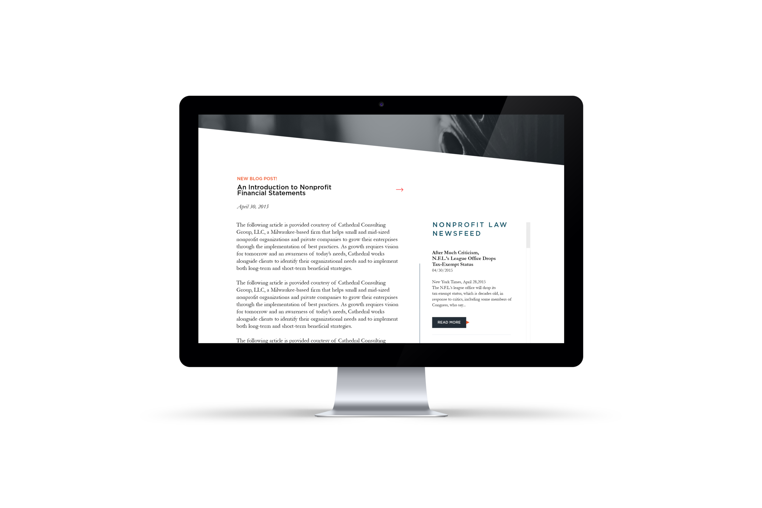 With a depth of content, articles and blog posts, the search functionality had to be accessible and obvious. 