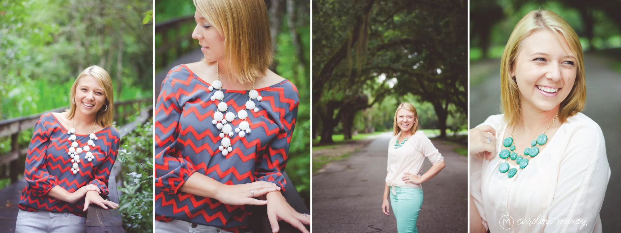Christian's Senior Session at Highlands Hammock State Park.
