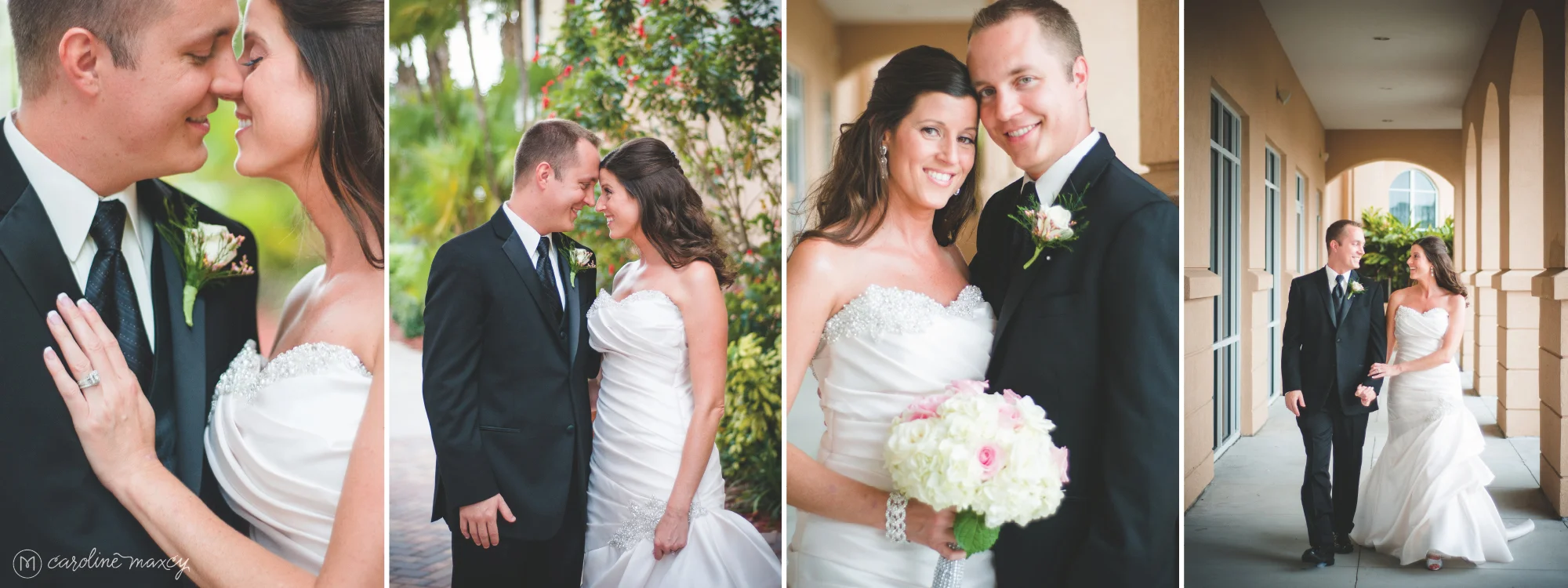 Becky & Dan's Sebring, FL Chateau Élan Wedding with Caroline Maxcy Photography.