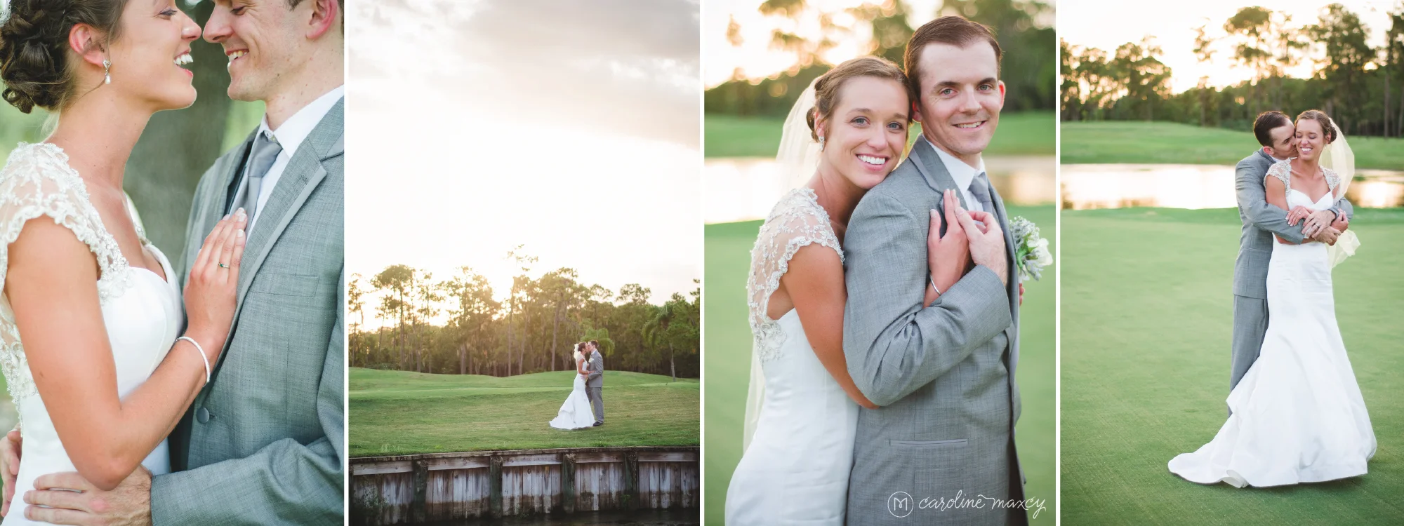 Alecia and Craig's Sebring, FL Wedding with Caroline Maxcy Photography.