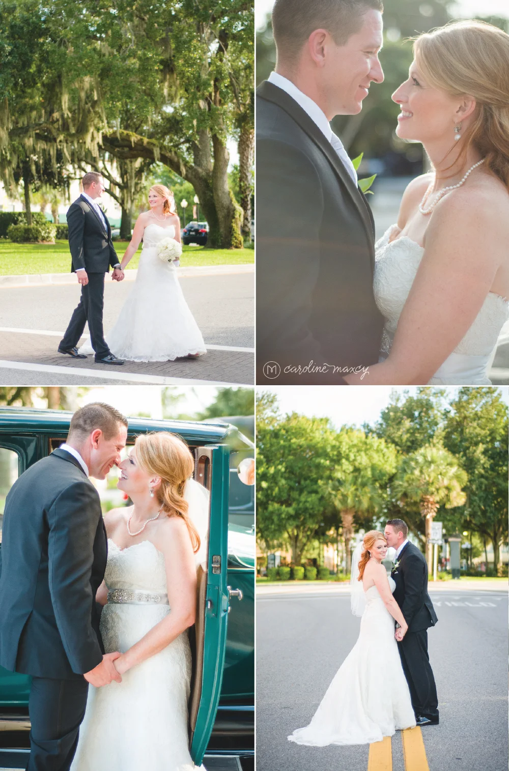 Historic Downtown Sebring Circle Theater Wedding Photography with Caroline Maxcy Photography