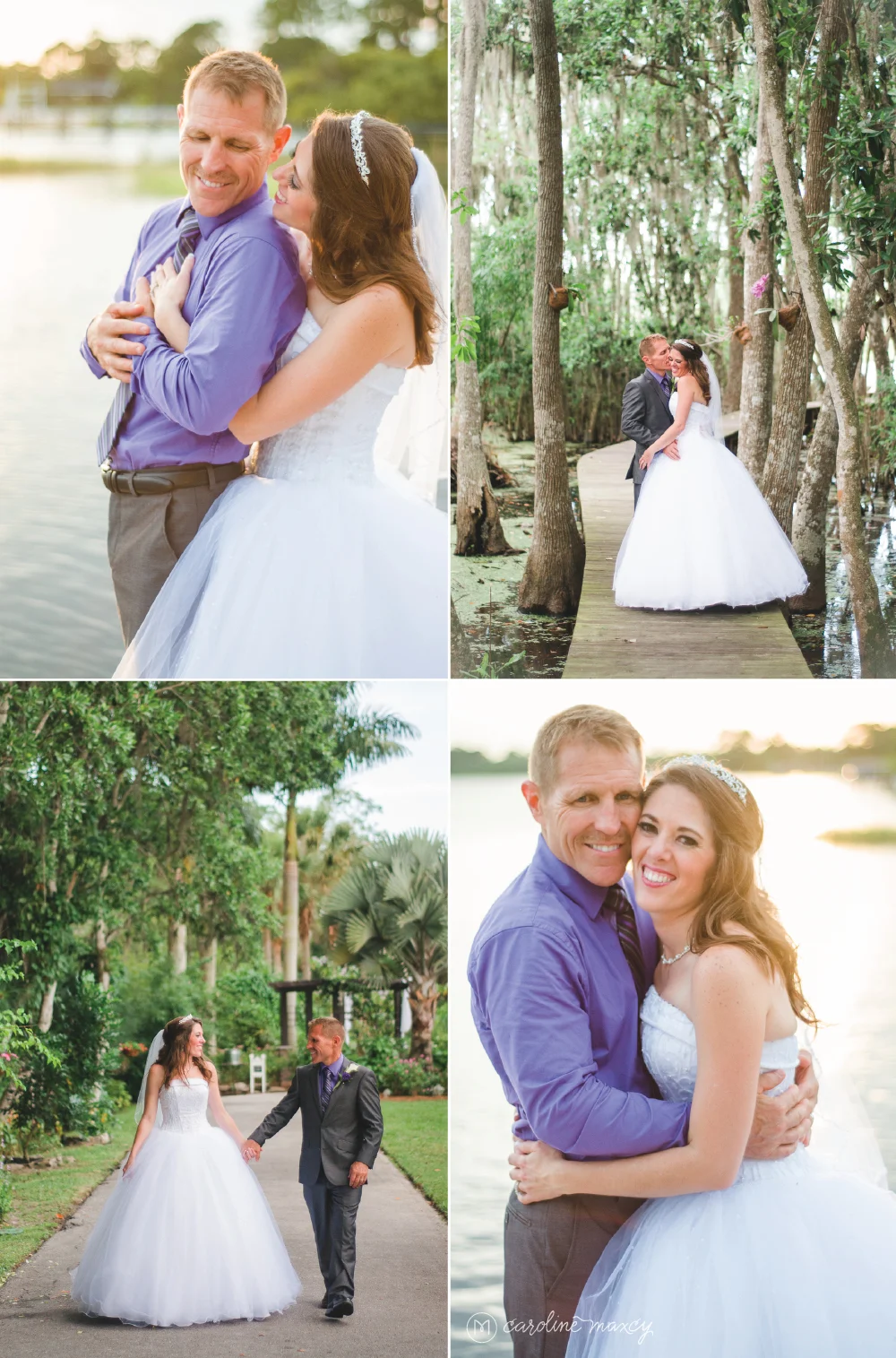 Miss Cindy's Garden Destination Wedding Photography with Caroline Maxcy Photography.