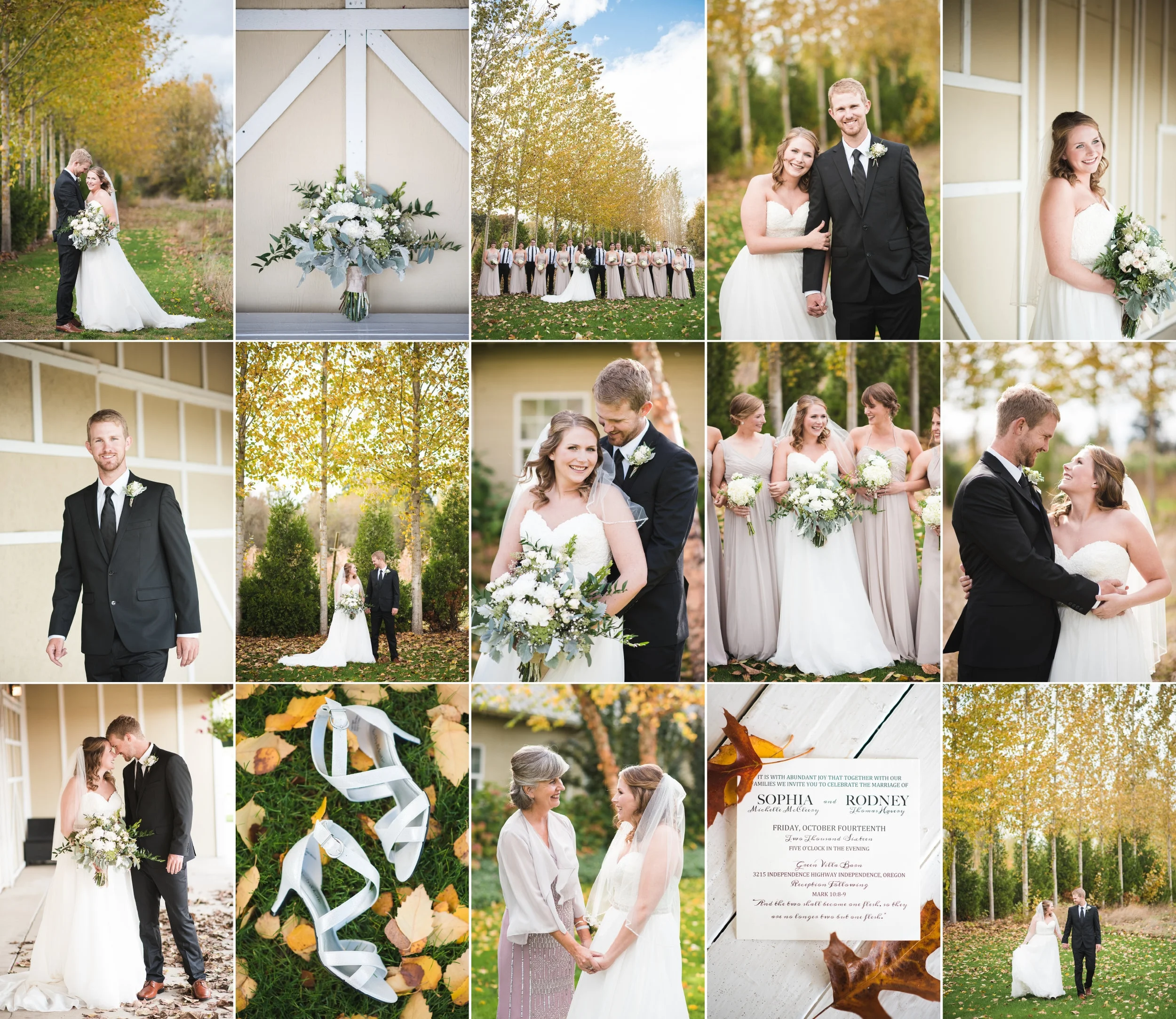 Sophia + Rodney — Green Villa Barn and Gardens Wedding Photography in Independence, Oregon