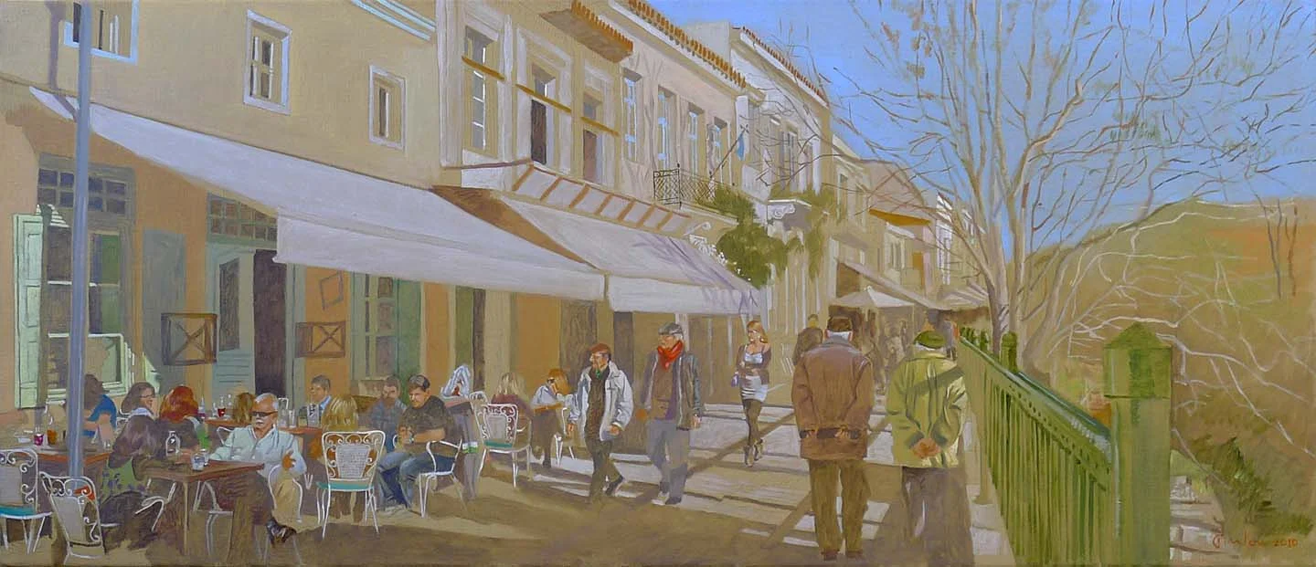 winter light, thision 2010 oil on linen