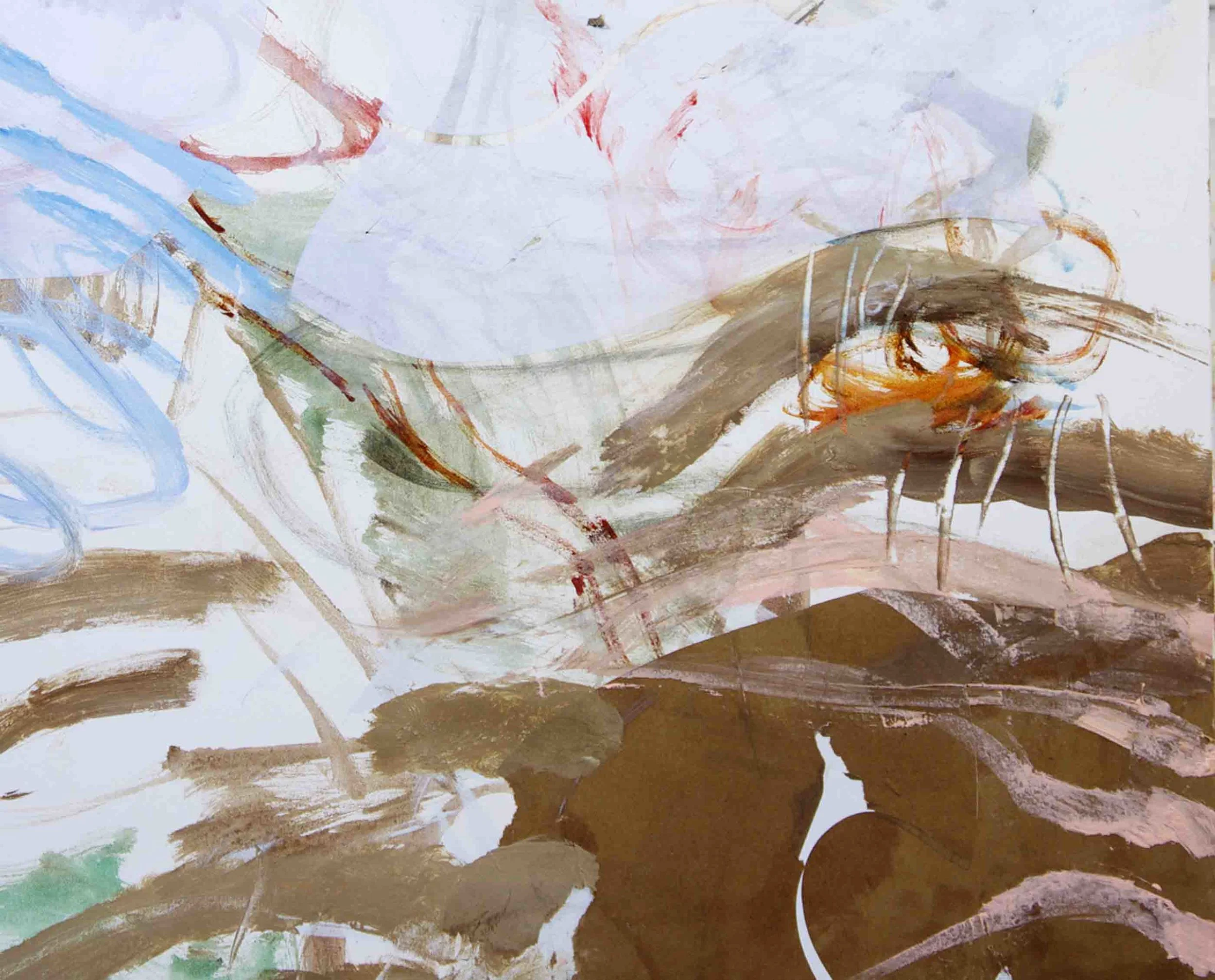 detail of congyi creek 78x48"