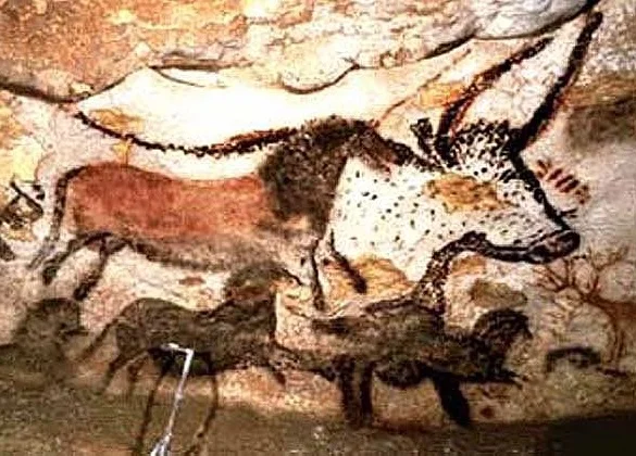 paleolithic cave painting