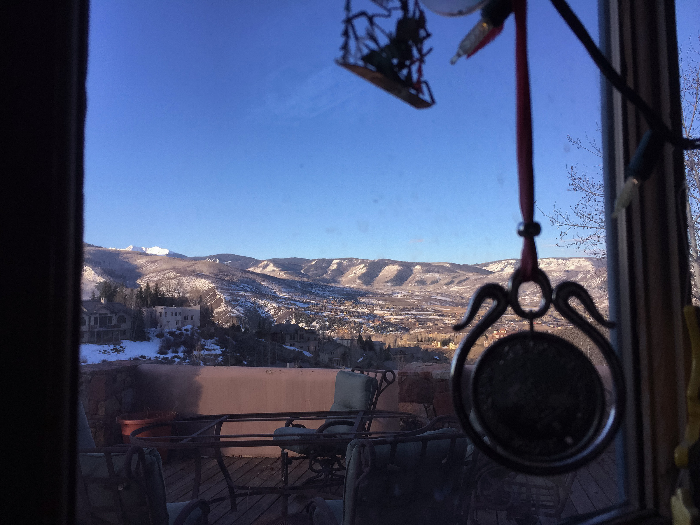 7:30 am: view of edwards