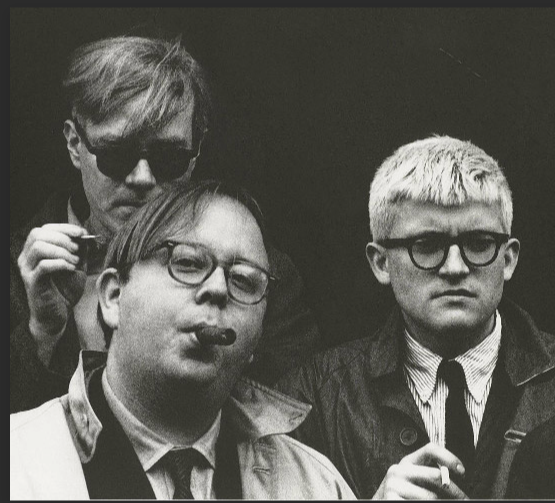 henry with david hockney