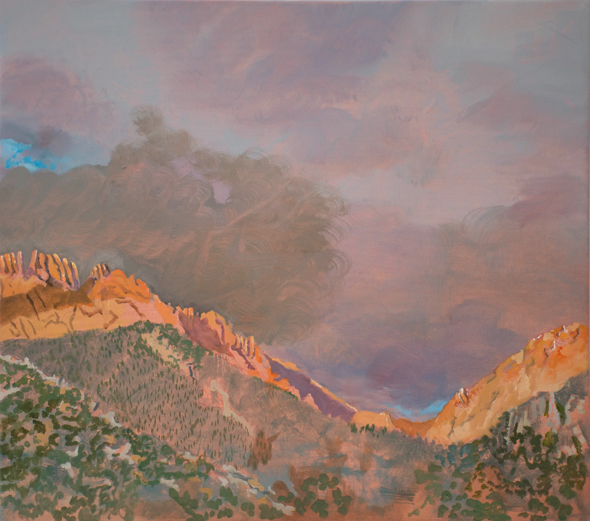 9-1-16 6-47pm as it looked moments ago after a morning of painting