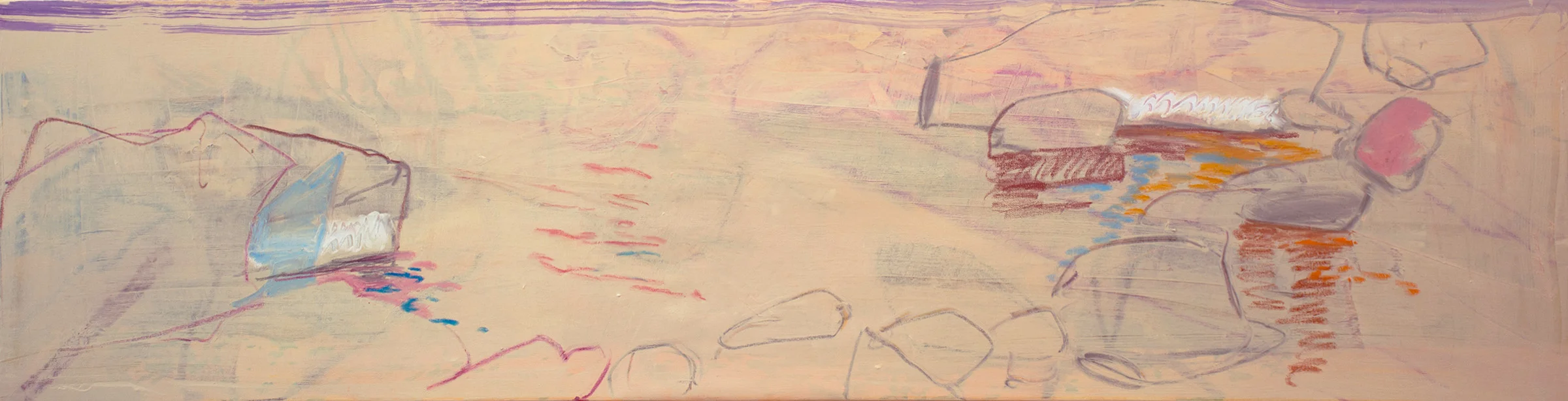aspen creek , 17 1/2x 68” post-revision