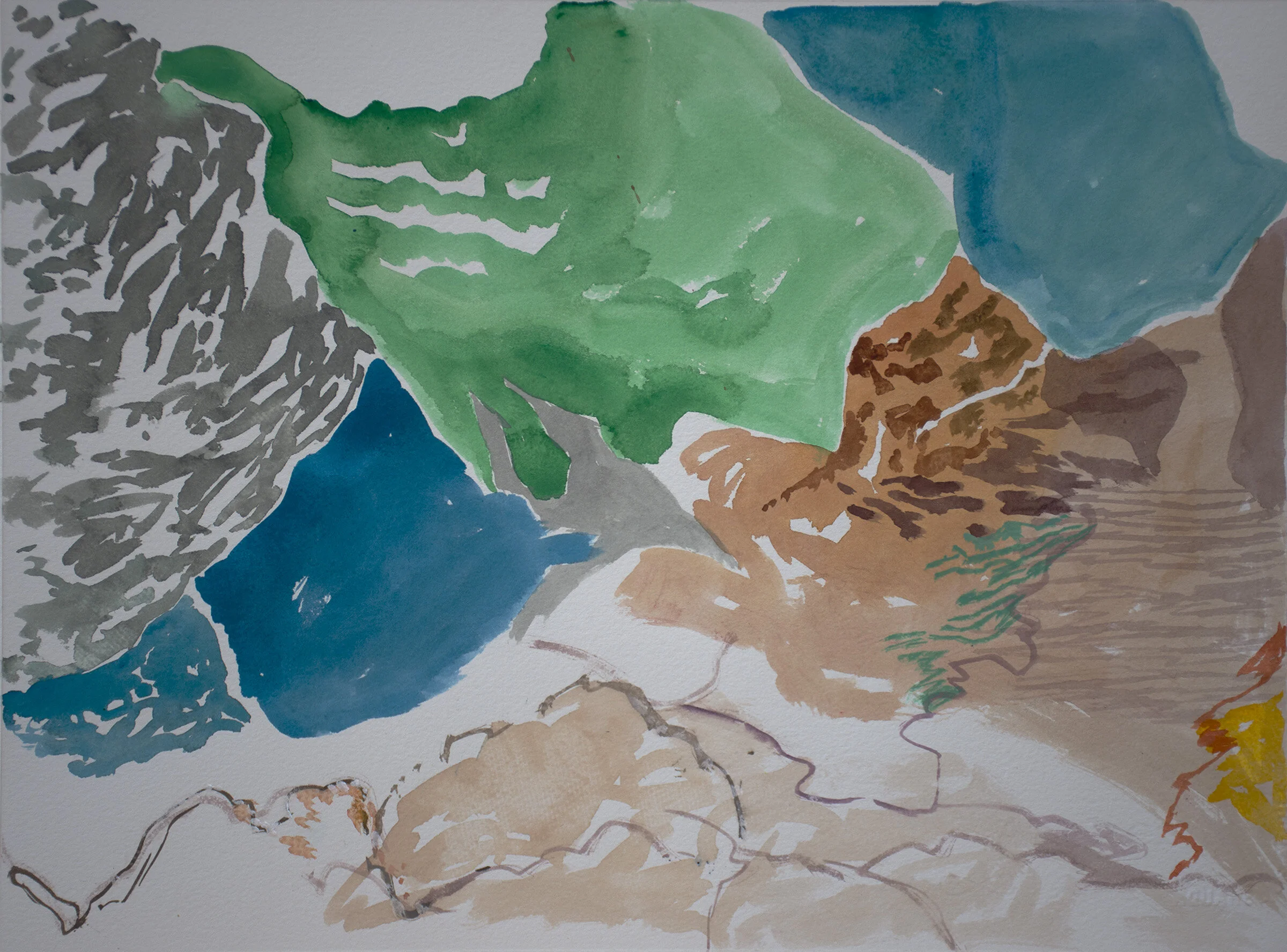 watercolor 169  11x14.5”  on arches watercolor paper