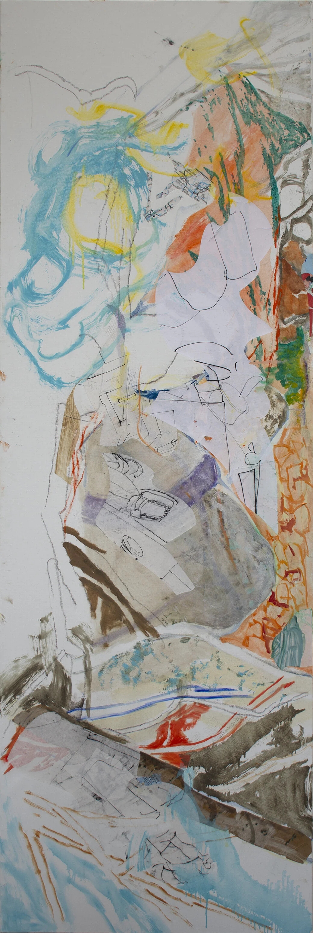 5/9/2021 creek oil 26x78”