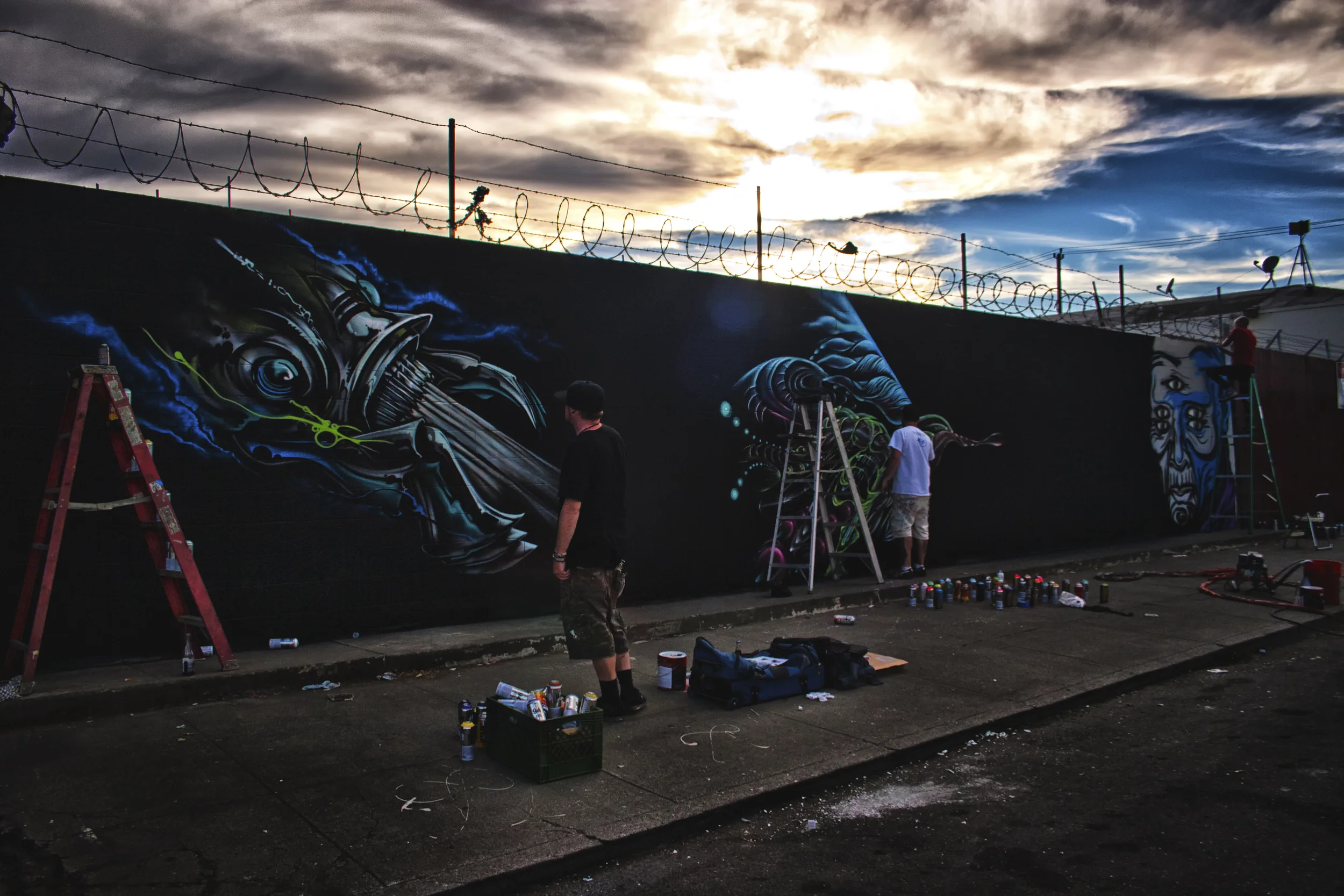 Artists: Griffin One, Eon75 and Ernest Doty.
