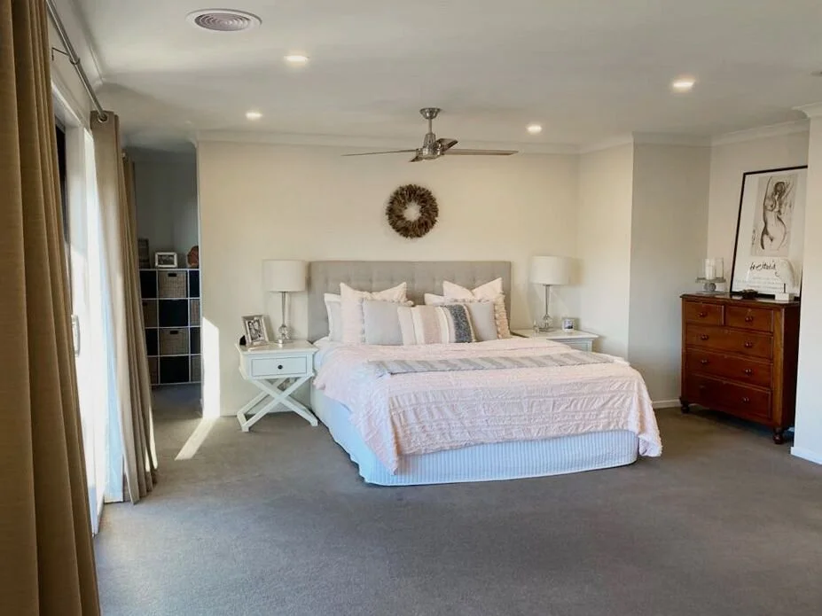 Bedroom lighting to create a sanctuary 