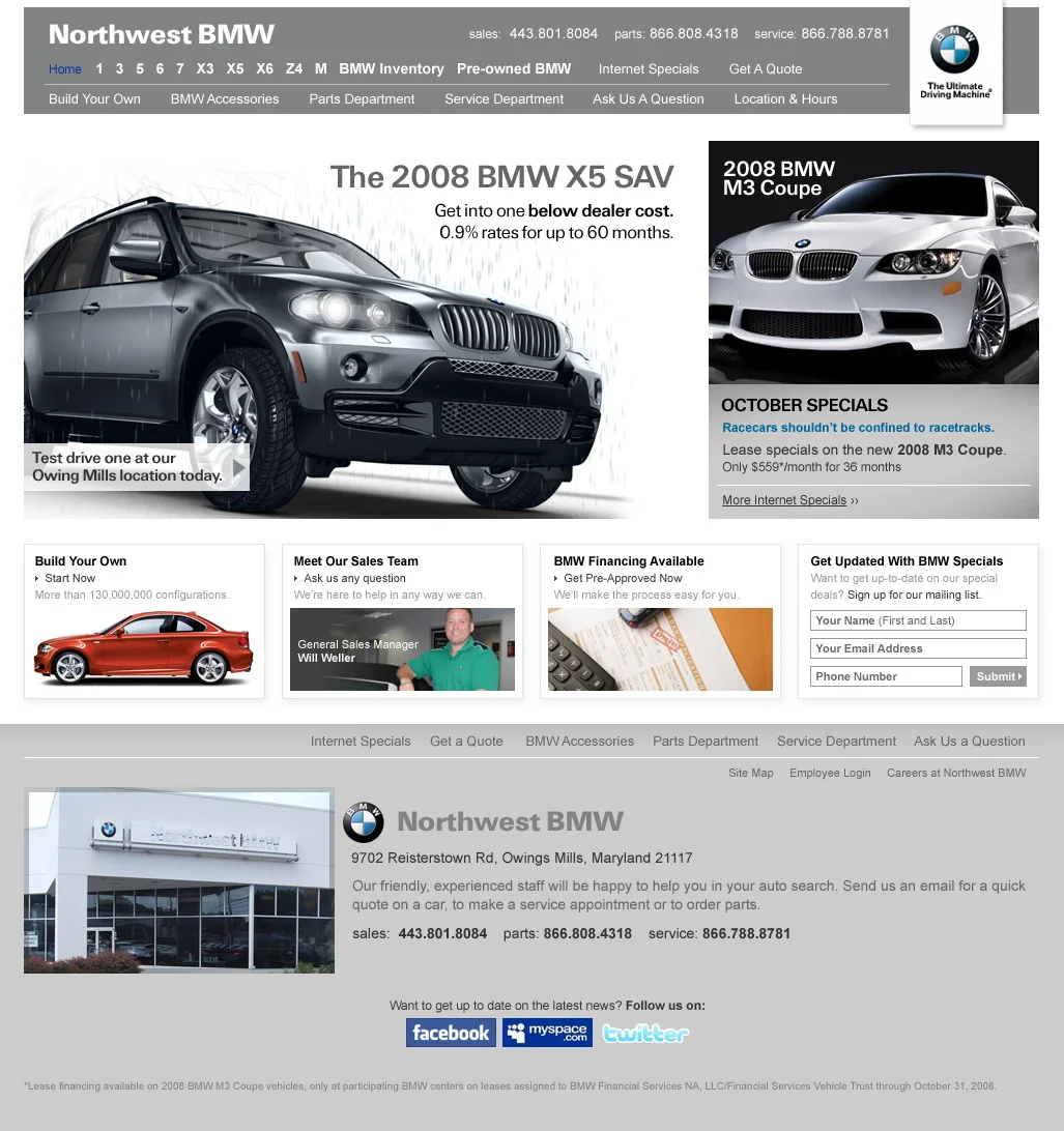 Bmw Dealers Sichon Design