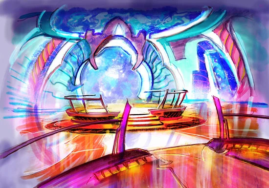 Concepts for Baby Silkworm feature film