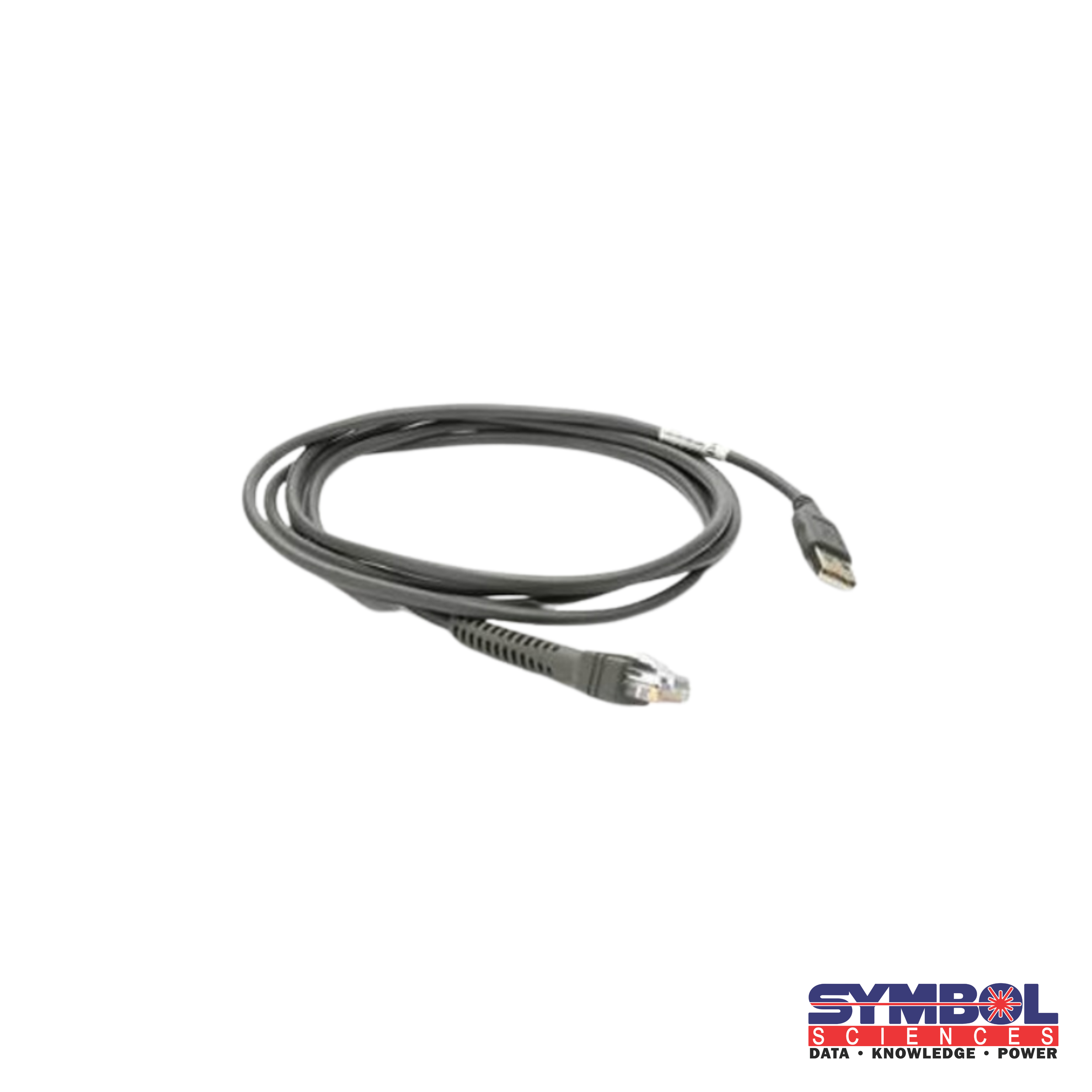 Barcode Scanner Standard USB Cable 7ft Straight