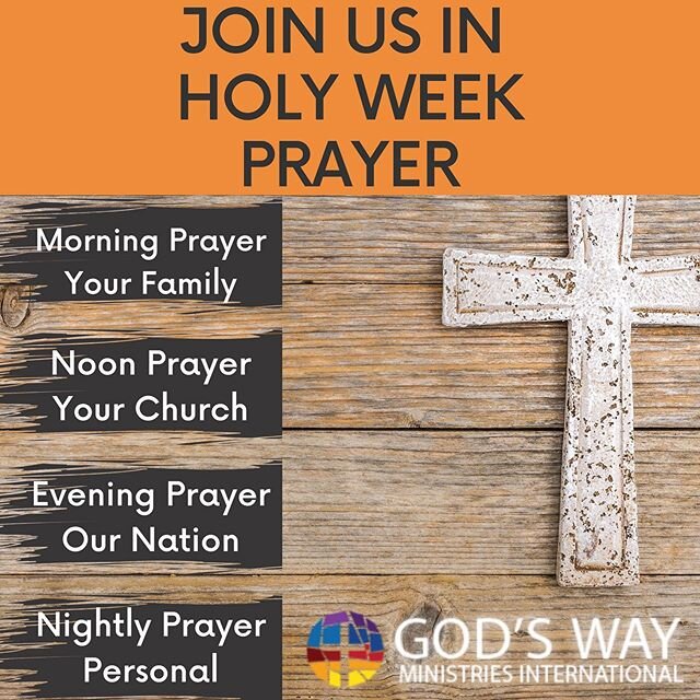 We invite you to pray individually with us during these specific times. We believe in the power of unity and agreement!