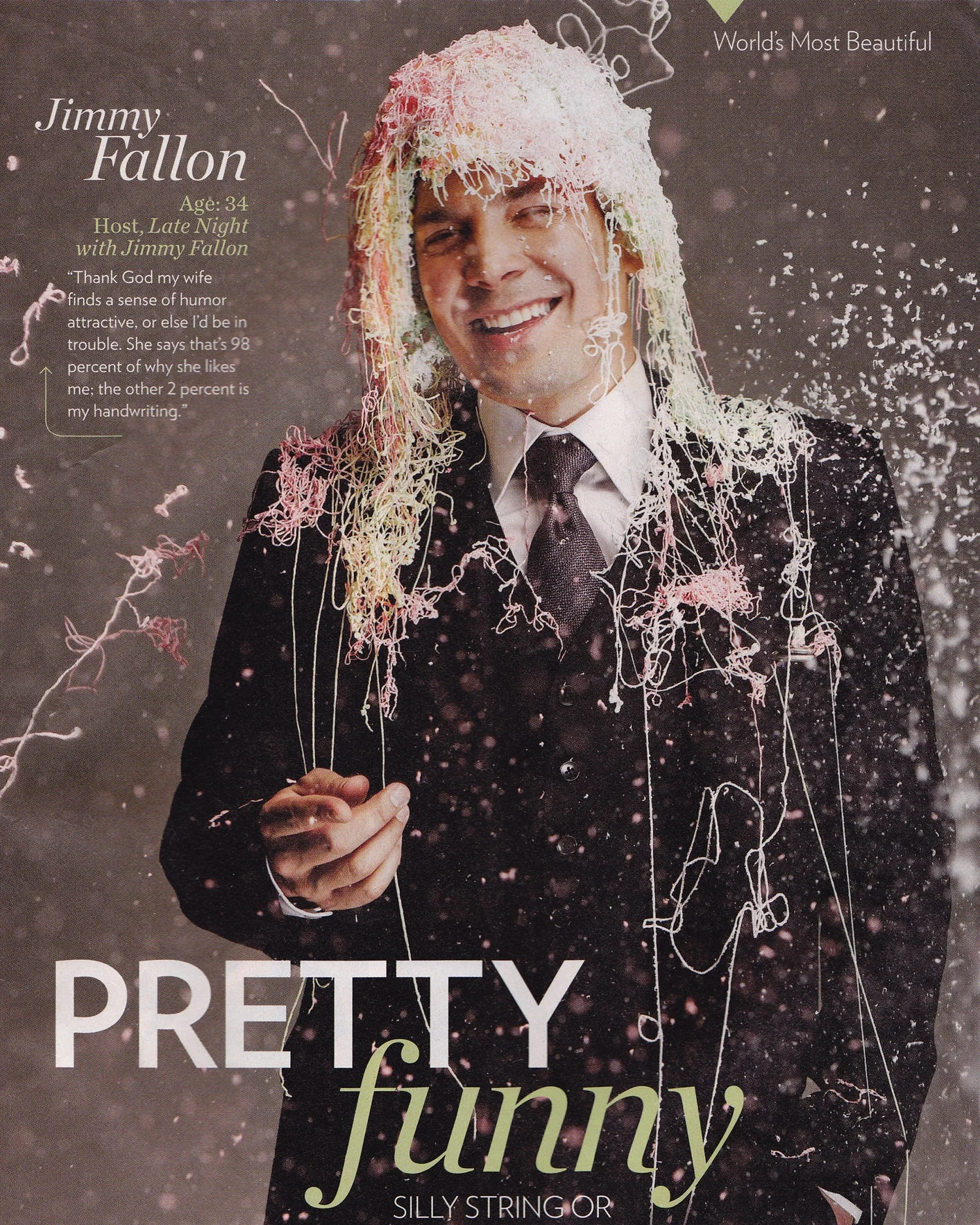 Jimmy Fallon<br />photo: Nigel Parry