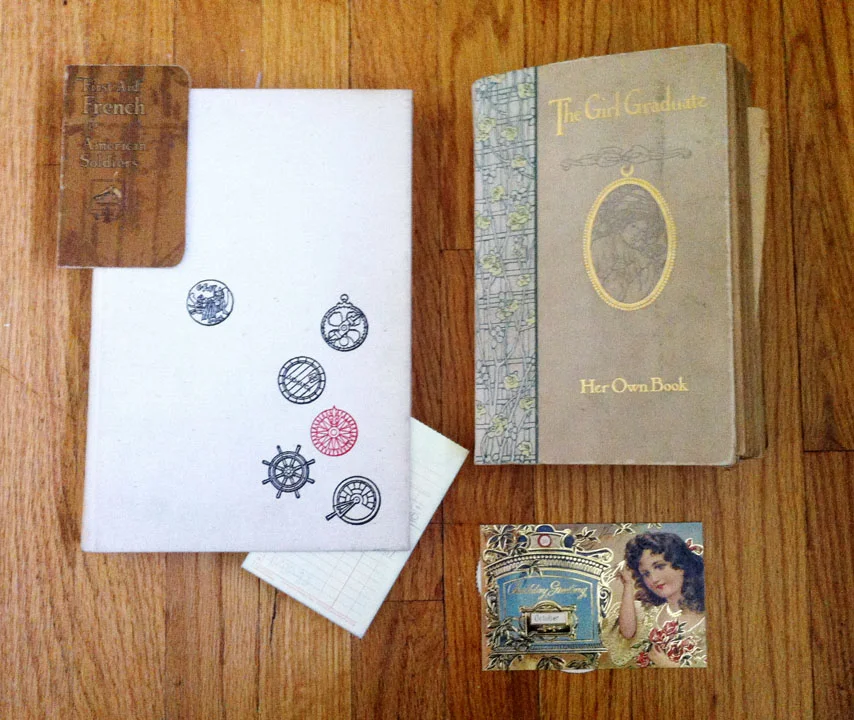 *Some collected relics from my weekend rummaging <3