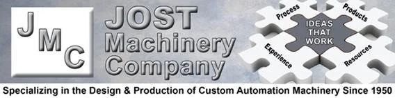 vic@jostmachinery.com 800-222-9607 Jost Machinery Company
