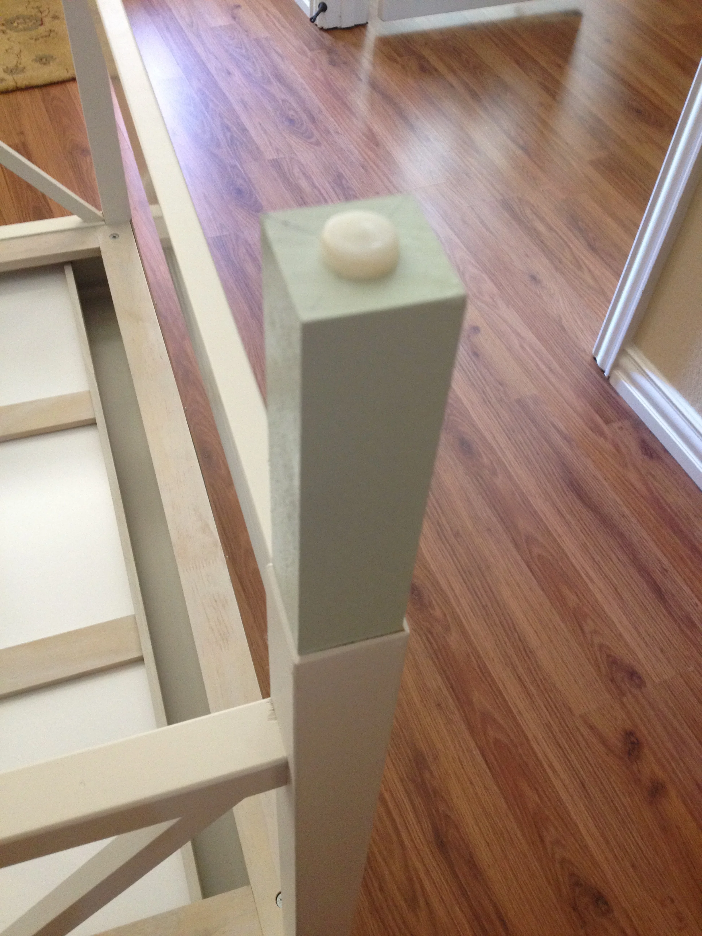 DIY sit down desk to stand up desk