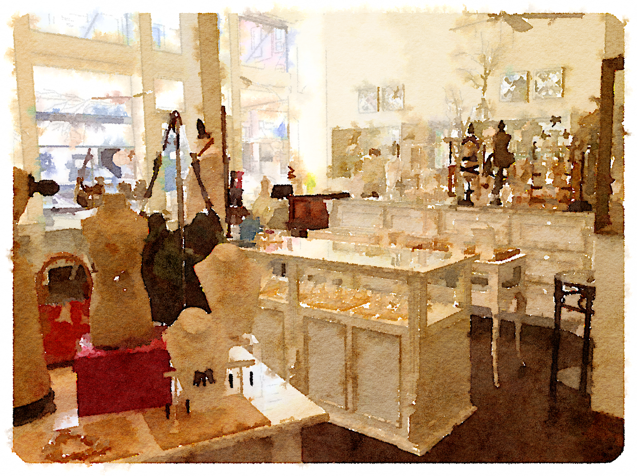 Gathering pretty things