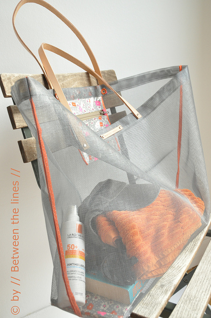 Mesh Bag Tutorial @ Between the Lines