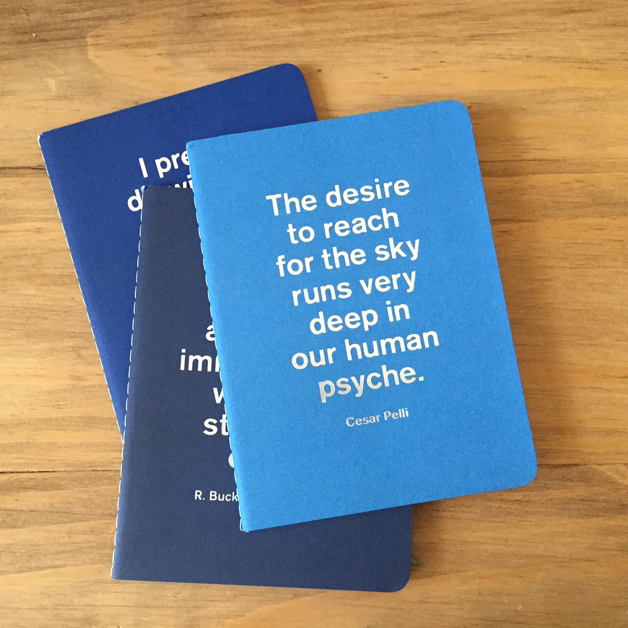 The Architect Says Notebooks