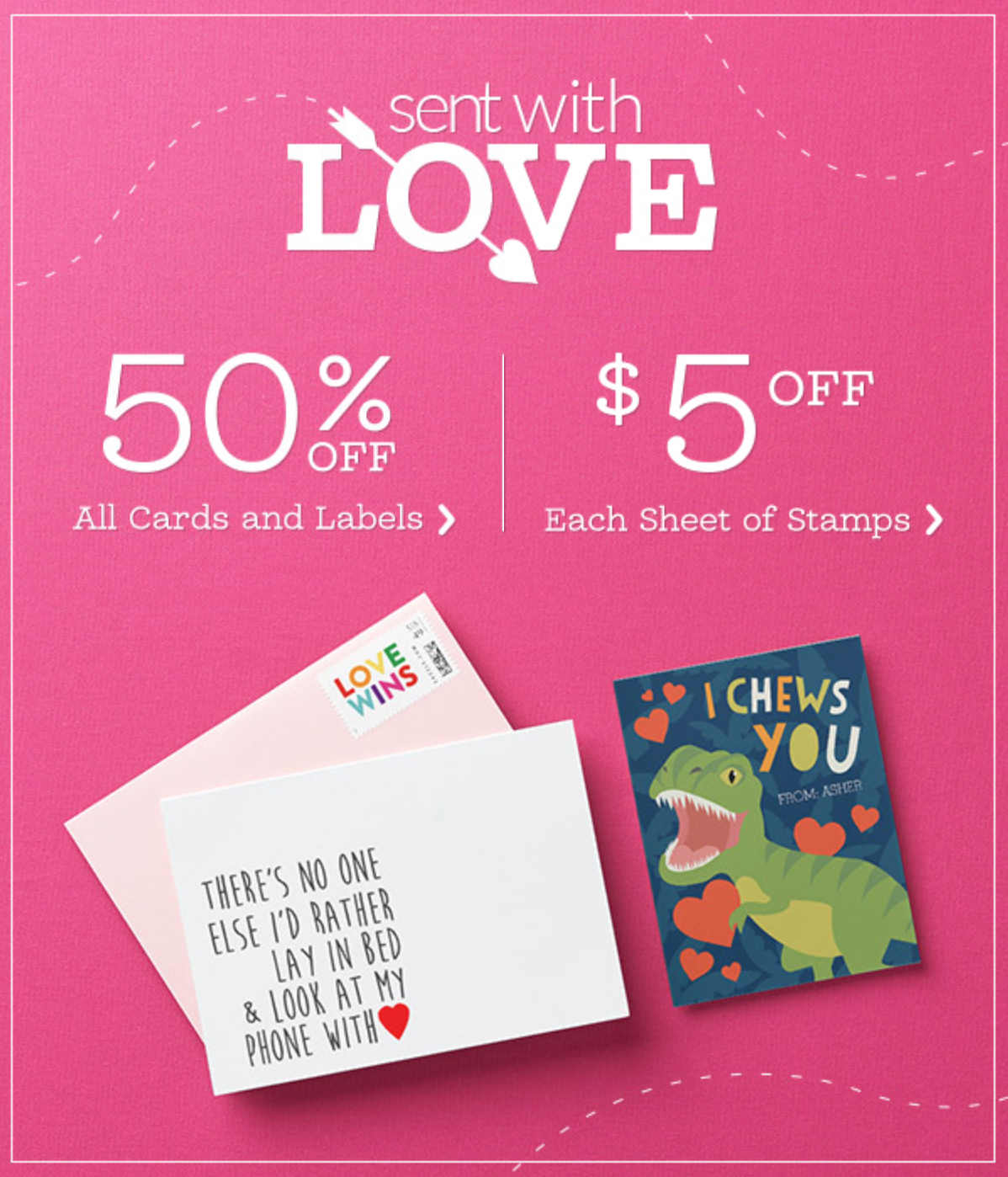Sent with Love Sale