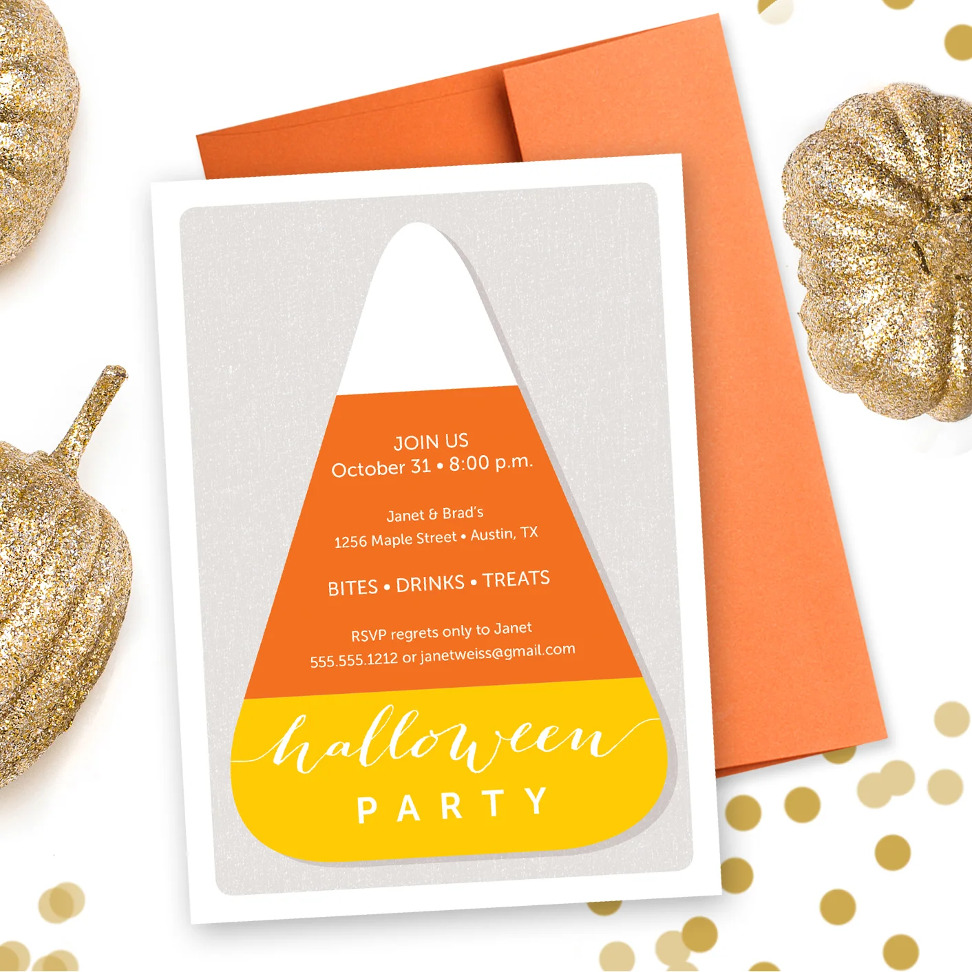 DIY Printable Halloween Invites