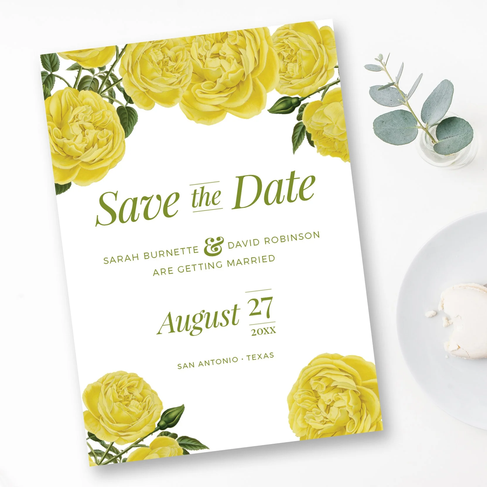 The Yellow Roses Collection