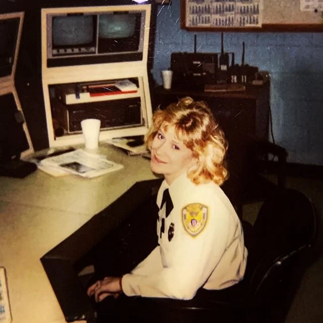 Throwback Thursday. Back in the day I had a gig as a security guard. #tbt #backintheday #polyesteruniform