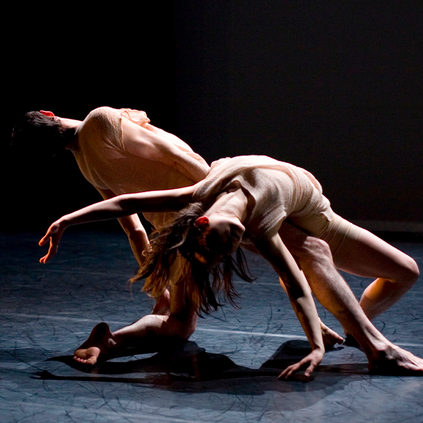 No. 3 DRY SIGH is the third dance poem of the collection 'ROOMS OF OUR HIDDEN GEOMETRIES' by choreographer Keren'or Pezard, Maaikor Dance Company. The 20 minute duet was build upon the experience of the choreographer's excursion to the desert. Time, space and temperature gave strong impressions to compose this piece, danced with Roberto De Gregory. It was performed in CND center in Paris and the 'Resolution Festival' at The Place in London in 2010. Photo: Ludovic des Cognets