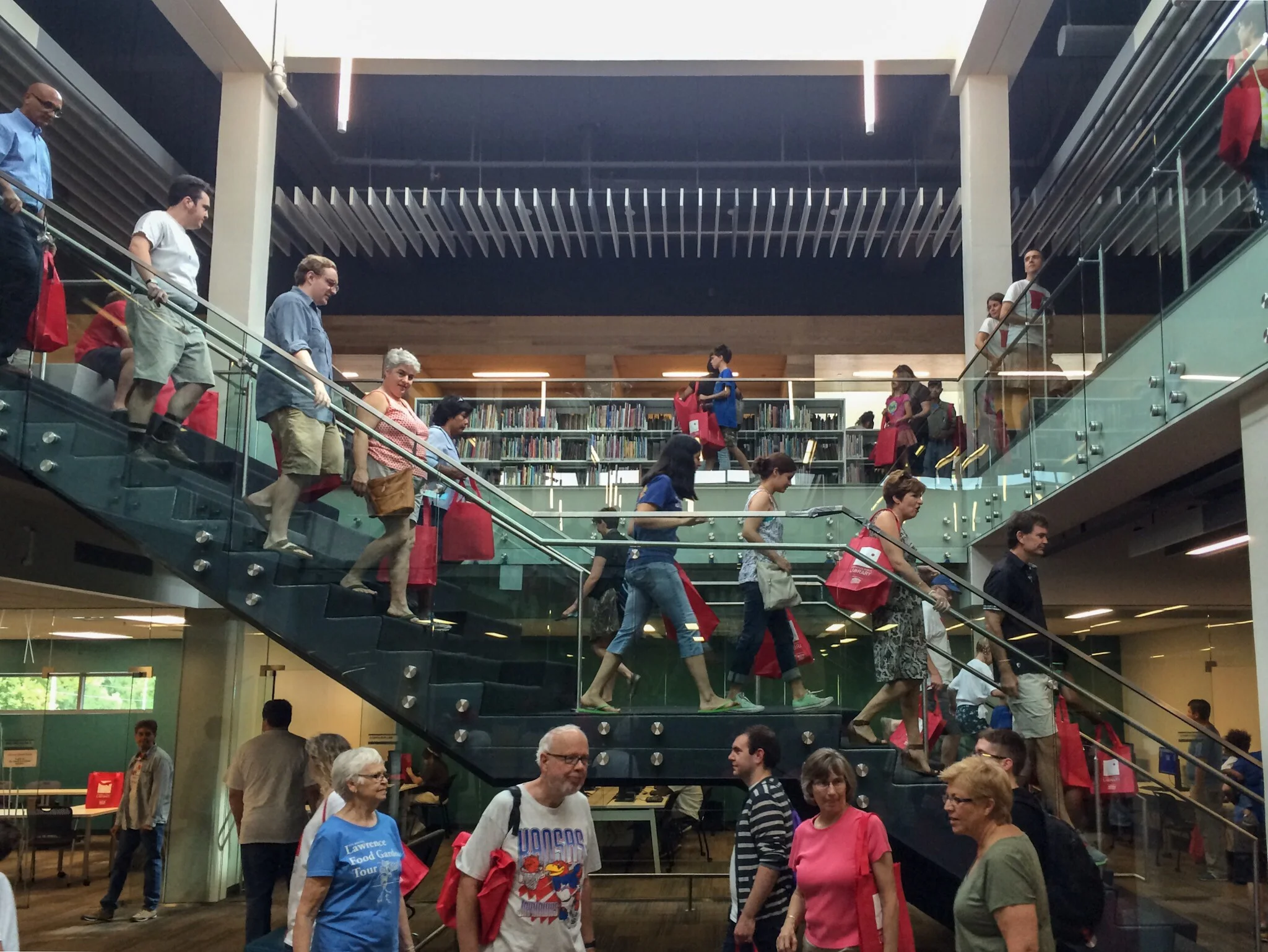 Glass Staircase / Atrium
