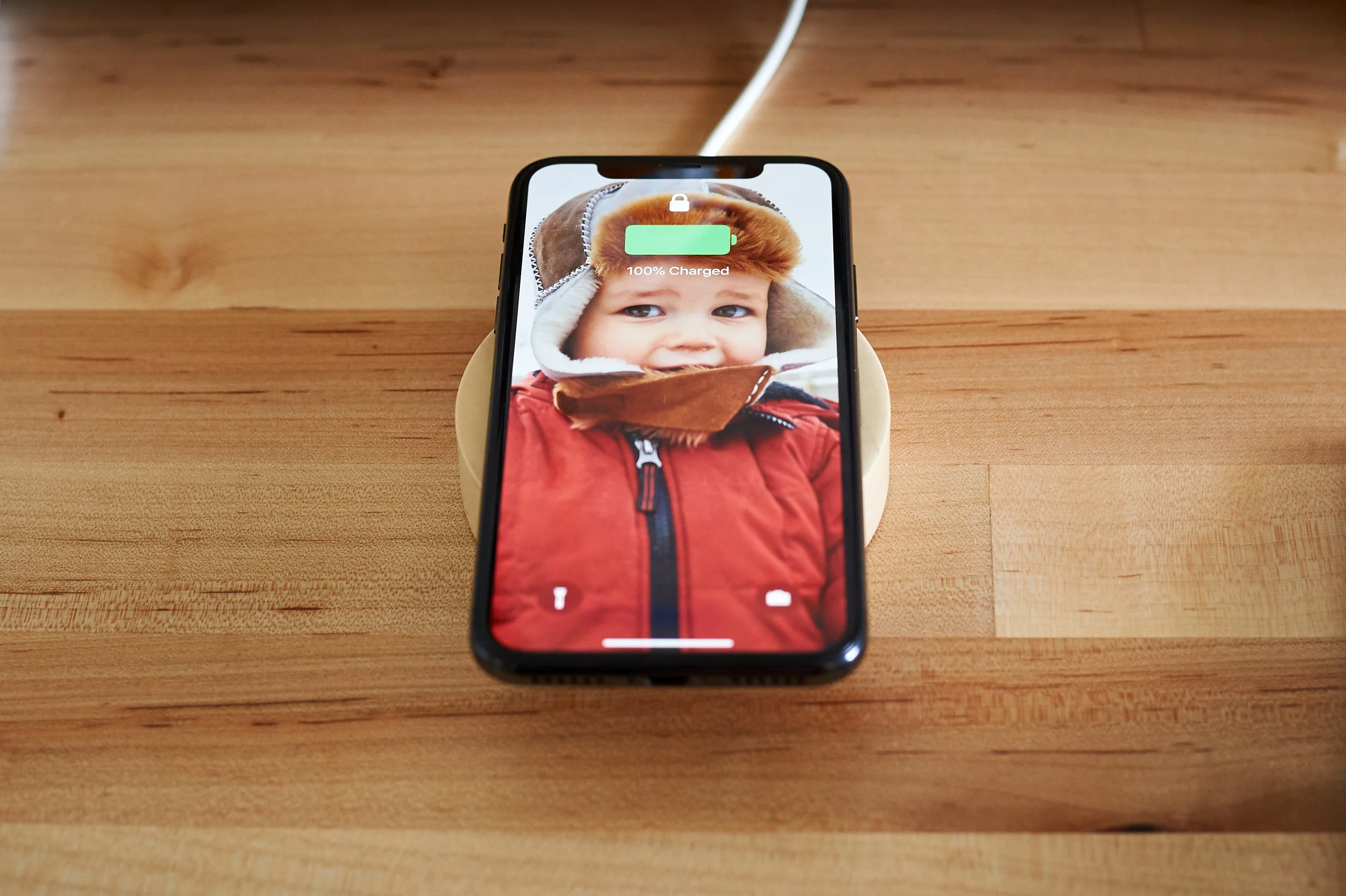 Coincidently, my son is also always 100% Charged.