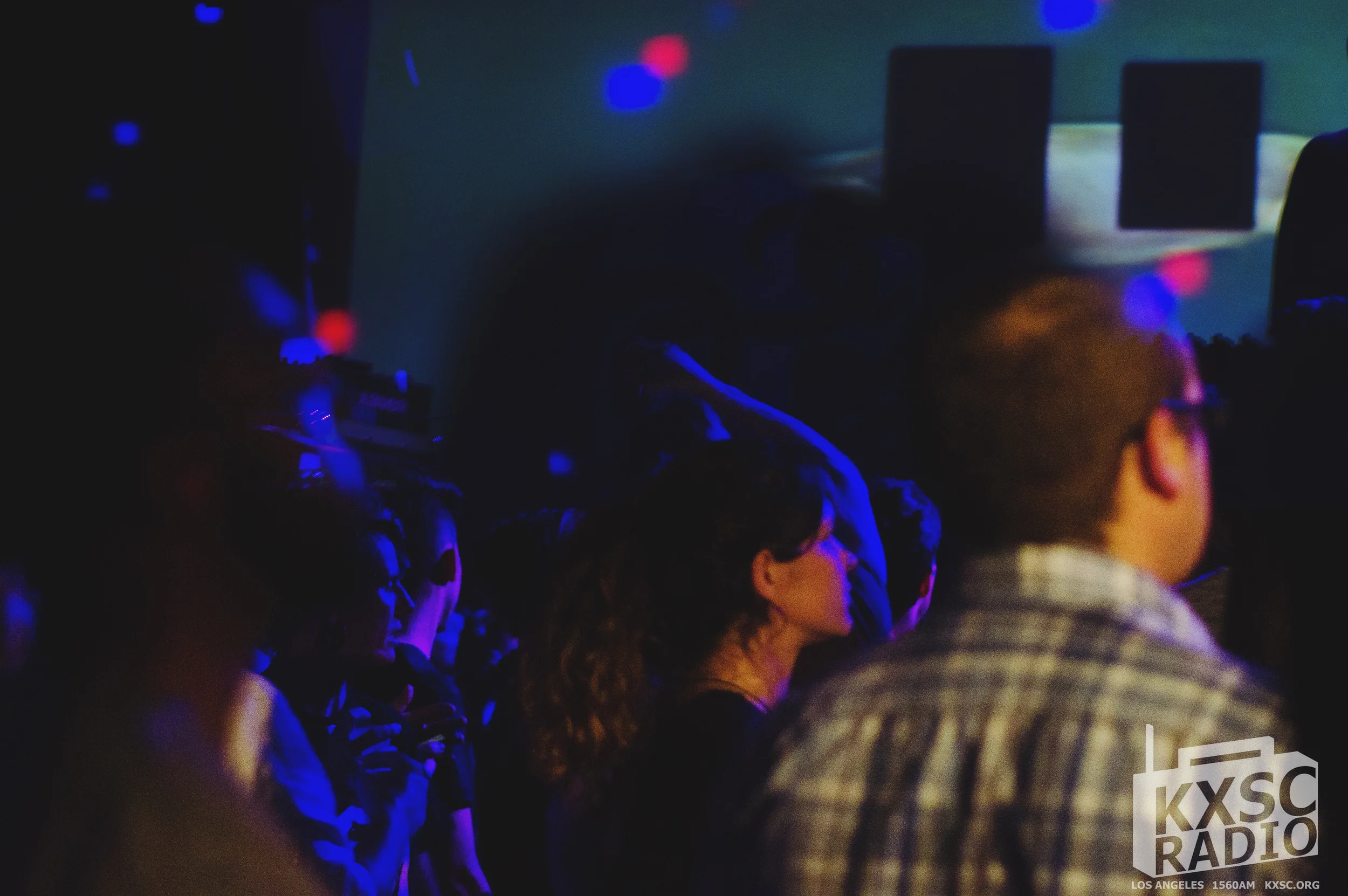 The crowd dancing to The Black Madonna