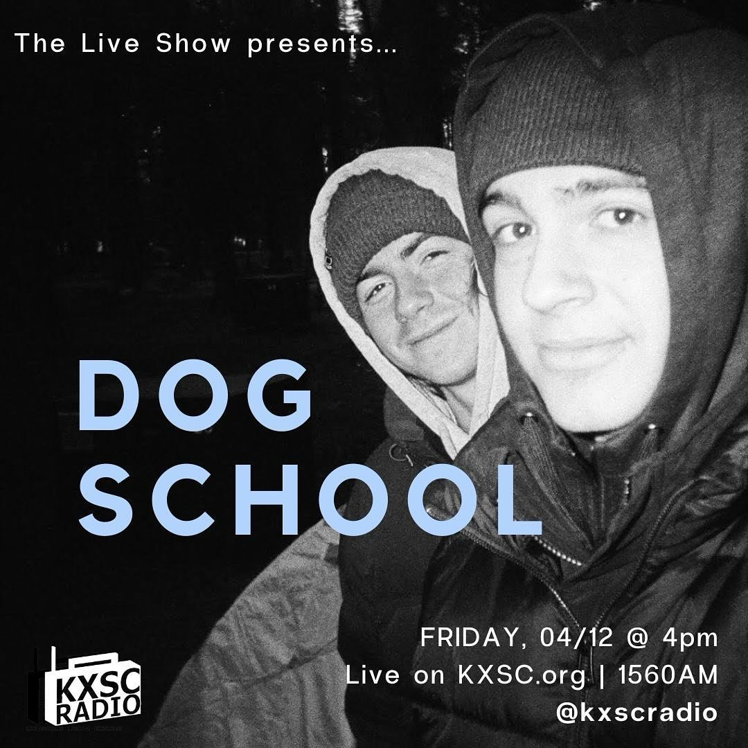 @dogschoolband on The Live Show this Friday 🎈🎈🎈