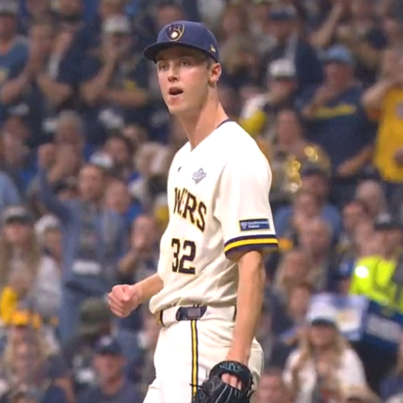 B-T Player of the Year Misiorowski tops players in Brewers’ World Series Game 1 win