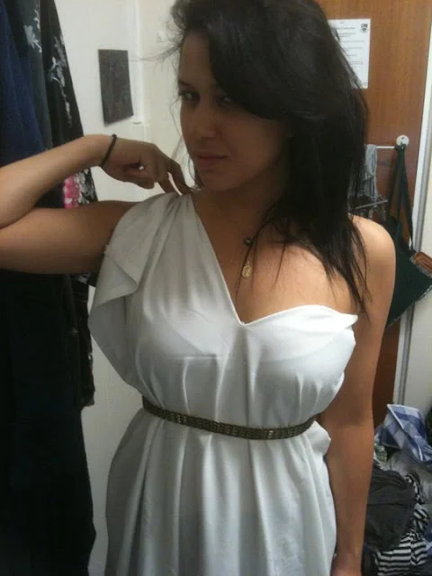 An example of how a dress starts out