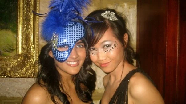 Rhinestoned Cheeks