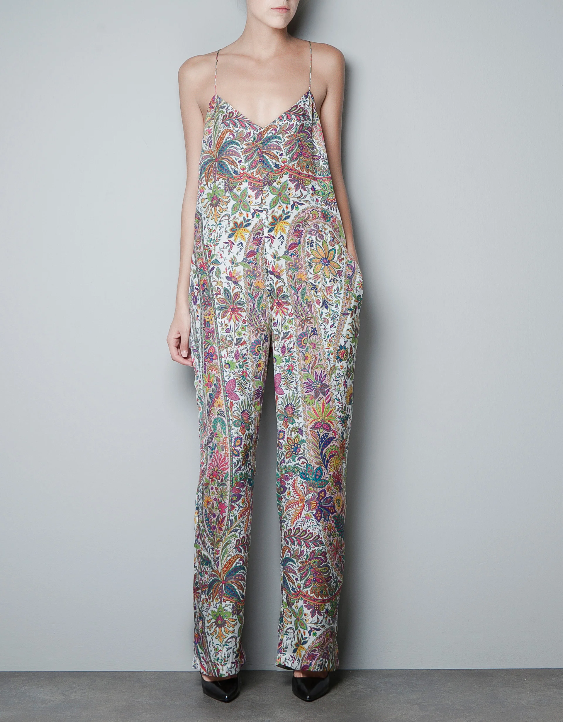 Zara Paisley Jumpsuit