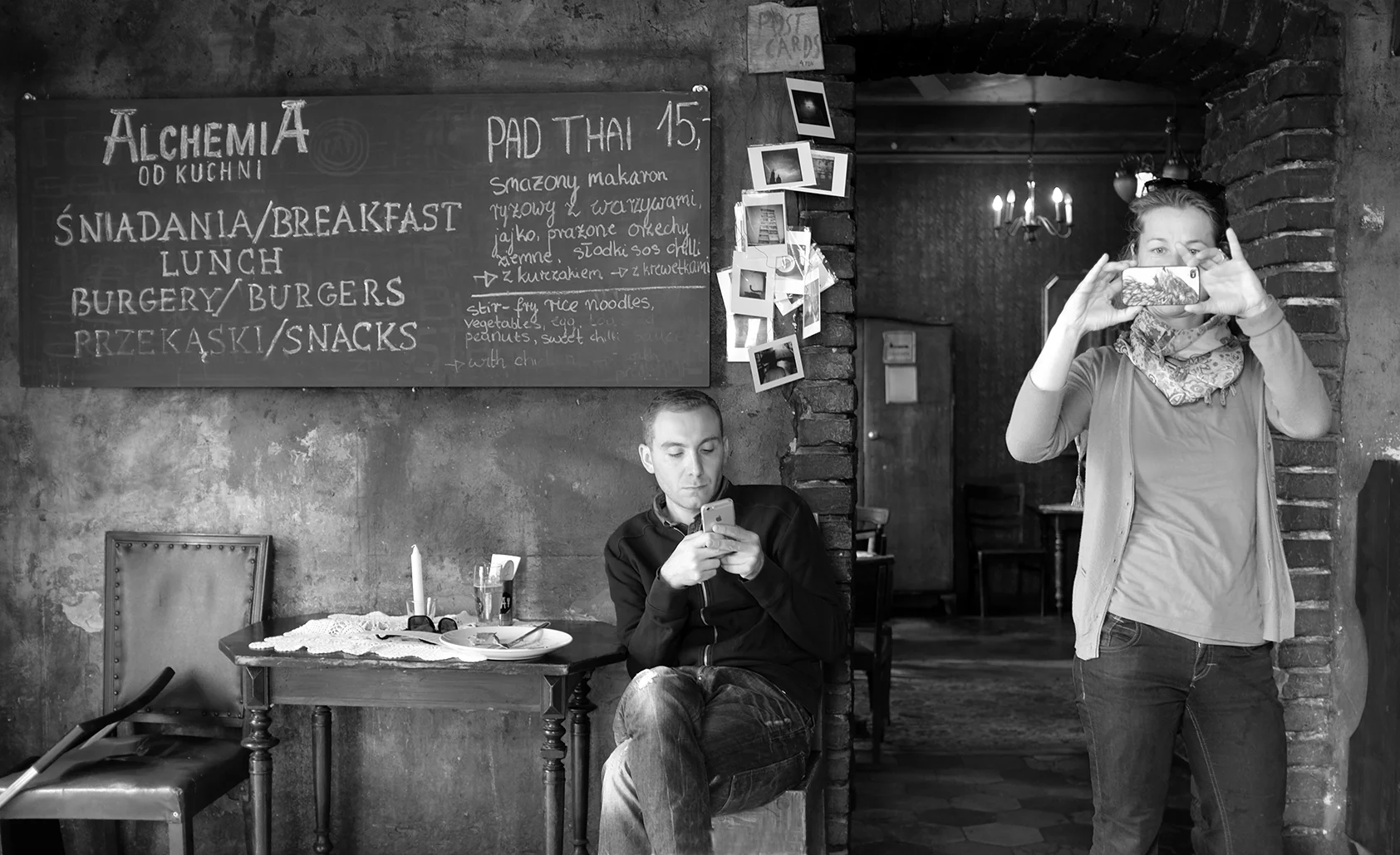 iphones, Krakow Cafe