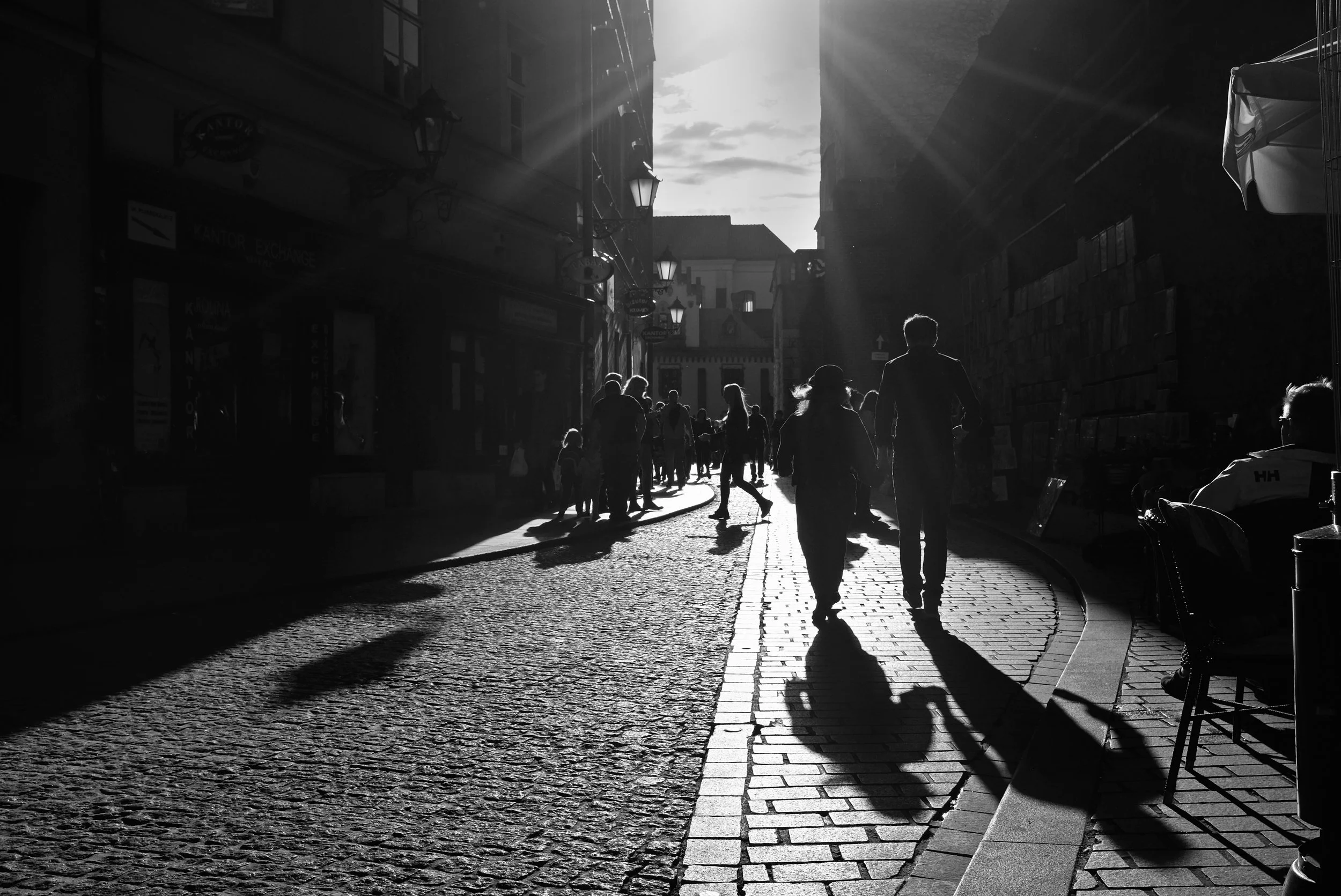 Shadows, Krakow, Poland