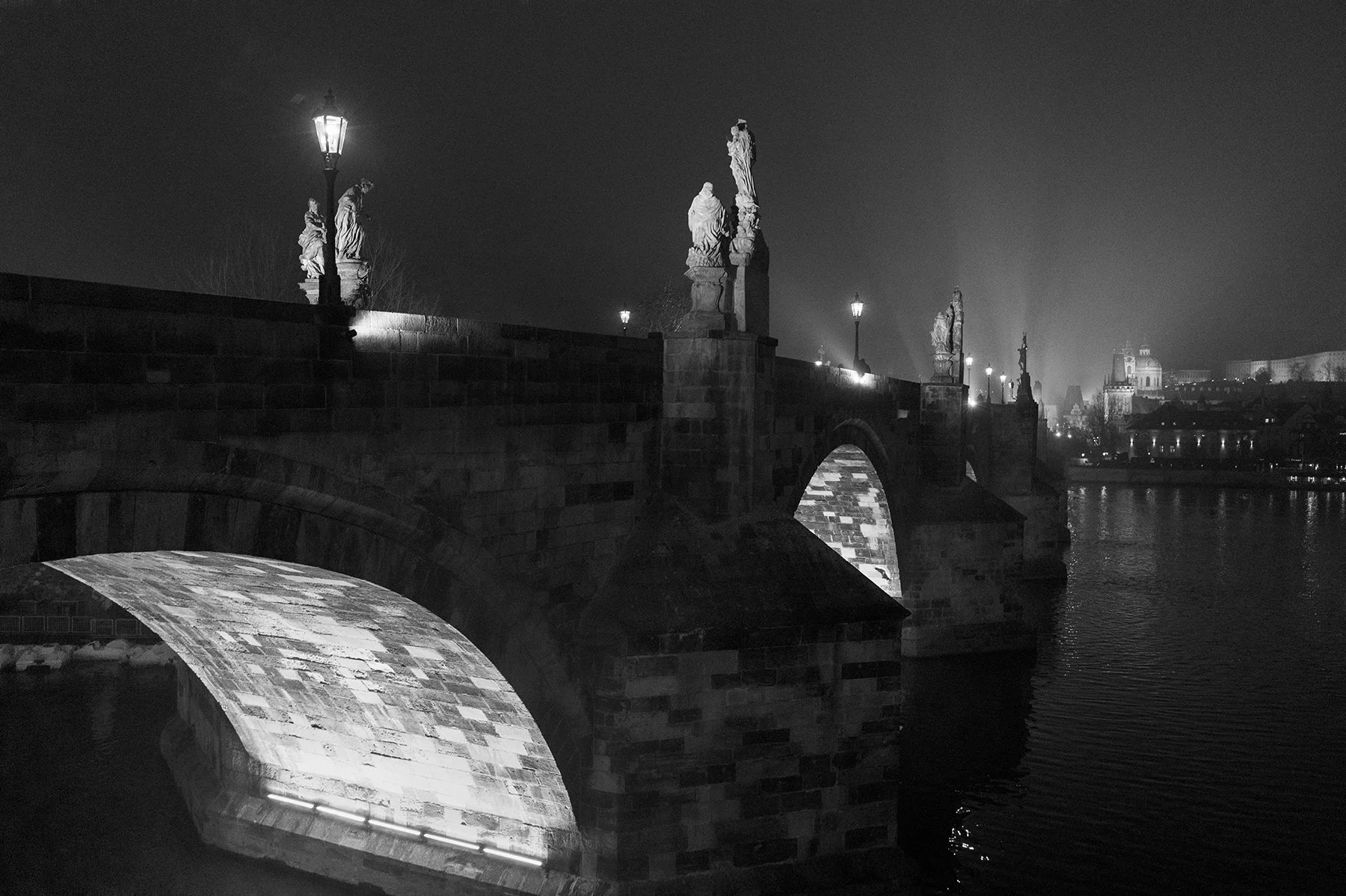Charles Bridge, Night Series 1, Prague