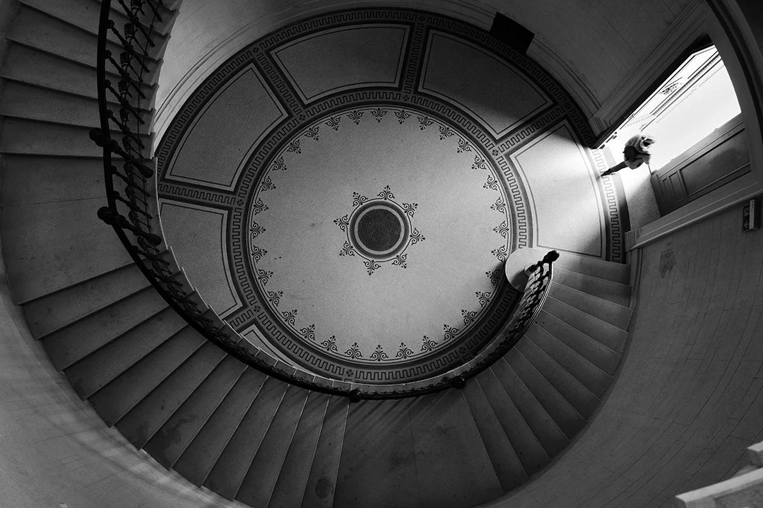 Staircase, Budapest, Hungary