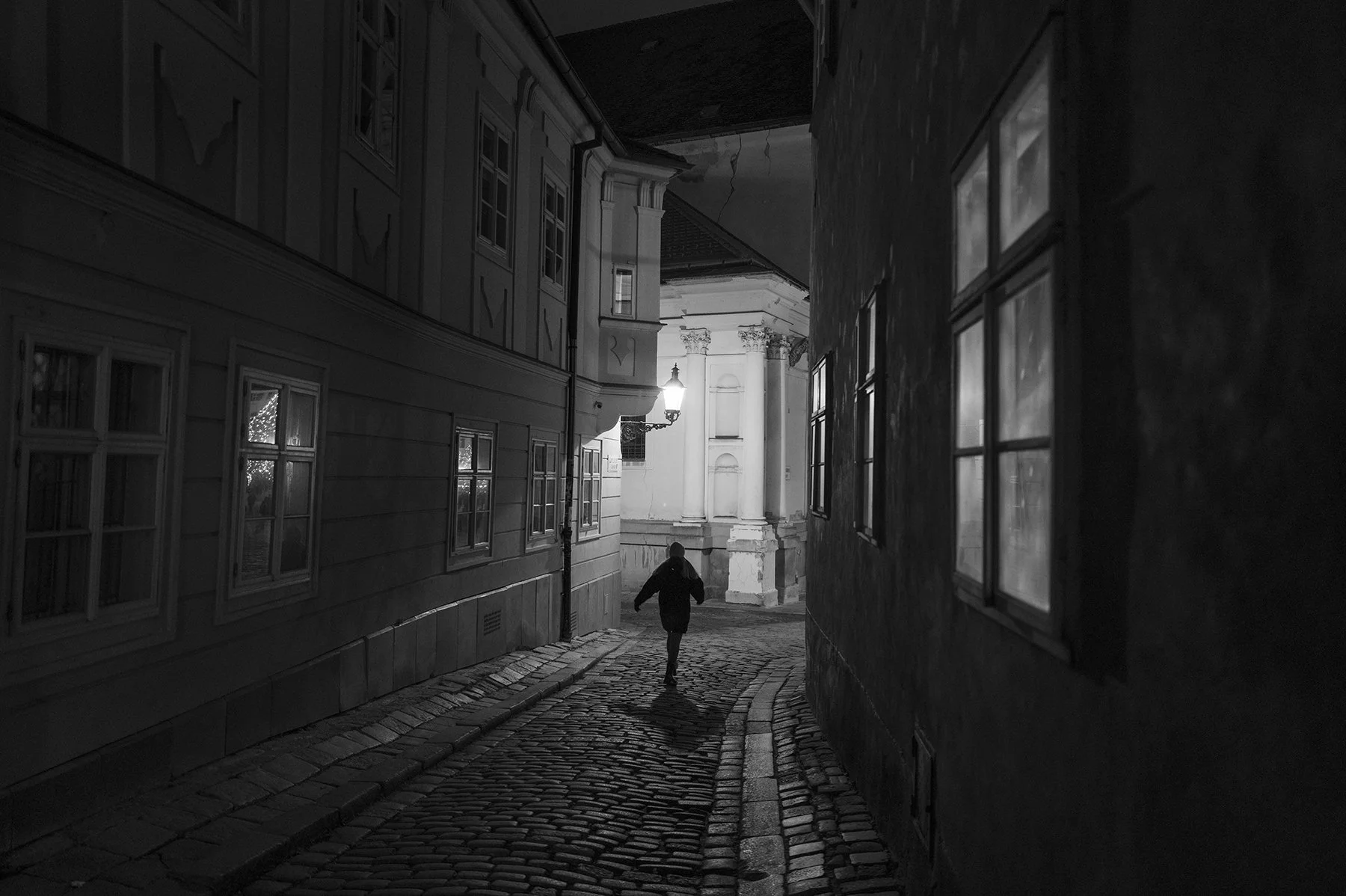 Night Alley, Bratislava, Slovakia